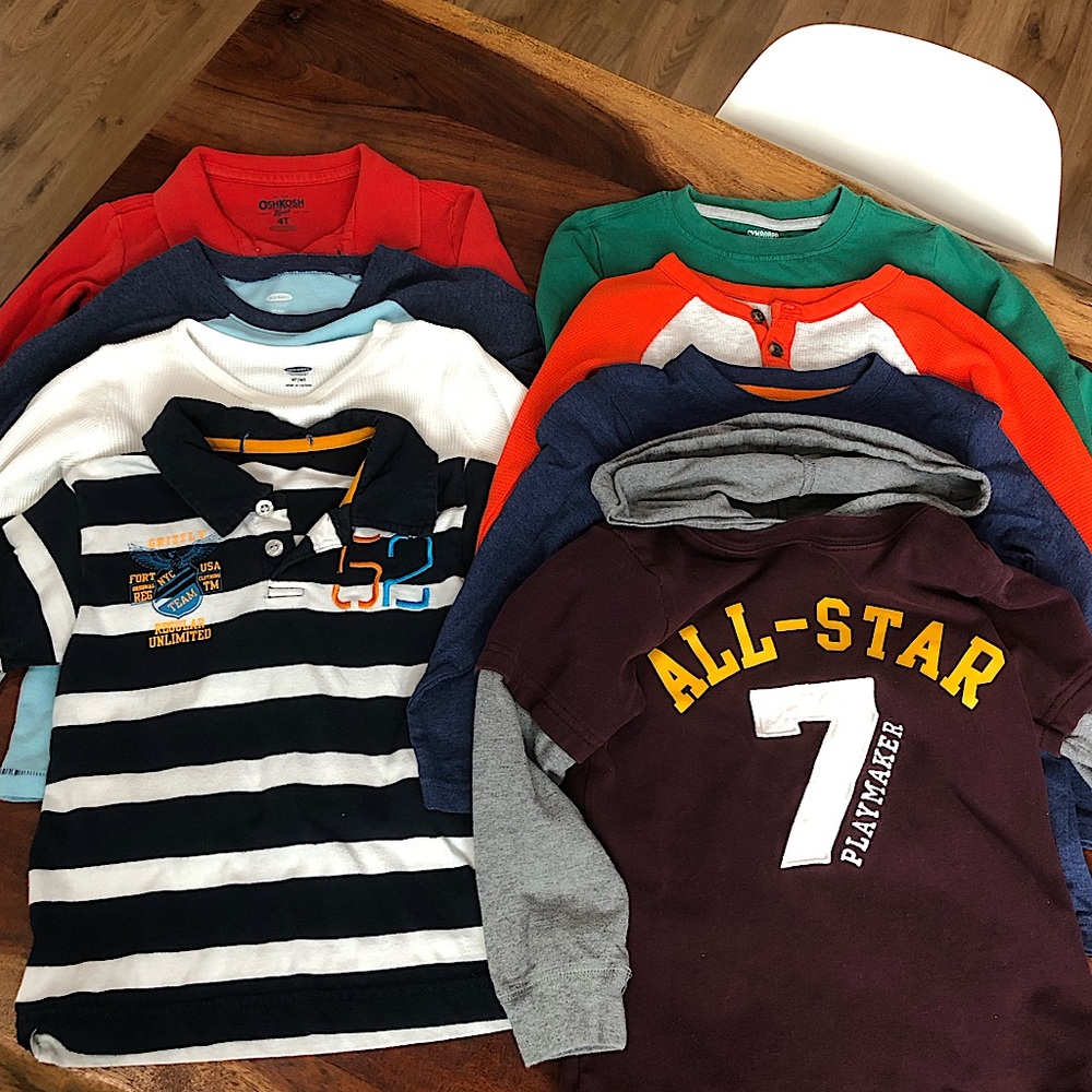 SOLD | Bundle Preloved Boys Winter & Autumn Clothes 8 pcs
